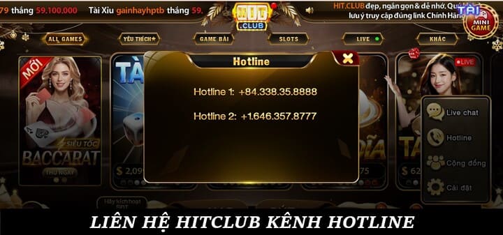 Cách Liên hệ Hitclub nhanh chóng 