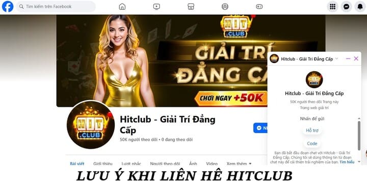 Một vài điều nên nhớ khi Liên hệ Hitclub 