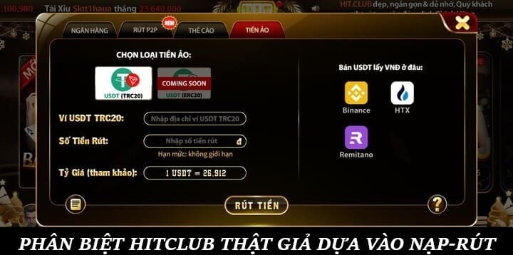 Hướng dẫn Phân biệt Hitclub thật giả chuẩn nhất 2026