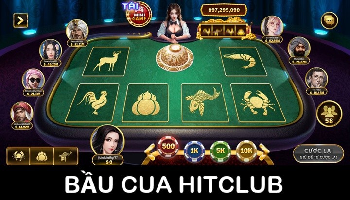 Điều khiến Bầu Cua Hitclub thu hút nhiều người chơi