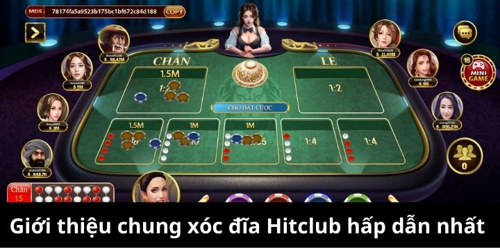 Xóc đĩa Hitclub là trò chơi đổi thưởng hấp dẫn nhất năm 2026