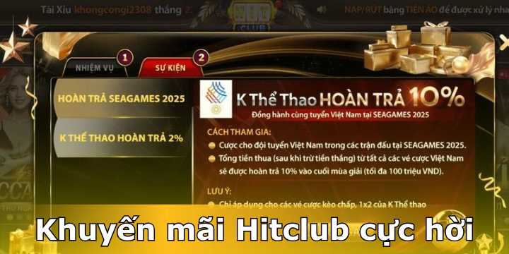 Ưu điểm vượt trội giúp Hitclub chính thức top 1