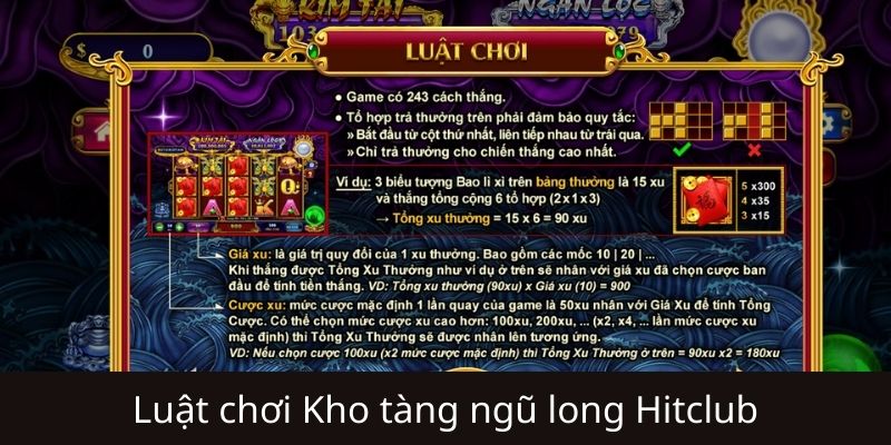 Hướng dẫn cách chơi Kho Tàng Ngũ Long cho người mới