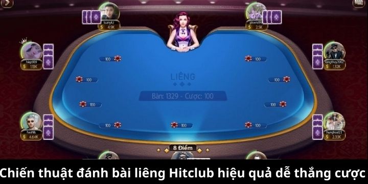 Chiến thuật đánh bài liêng Hitclub hiệu quả dễ thắng cược 
