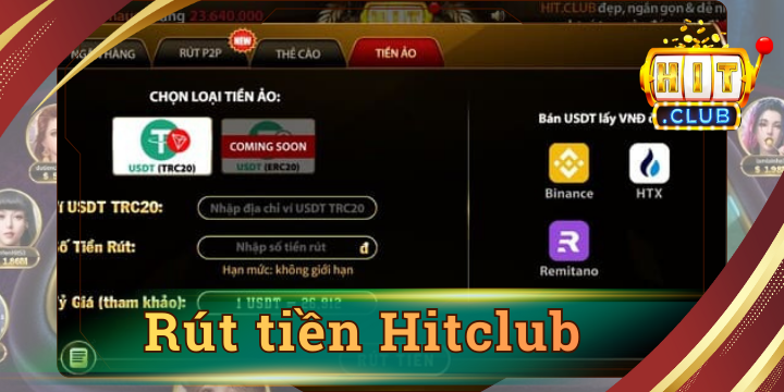 Rút tiền Hitclub - Cách giao dịch thành công ngay lần đầu