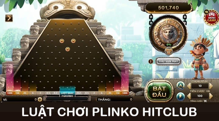 Nguyên tắc vận hành của game Plinko Hitclub